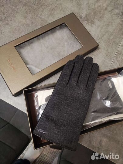 Мужские кожаные перчатки 8.5