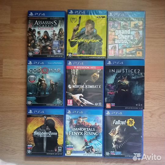 Игры ps4 ps5