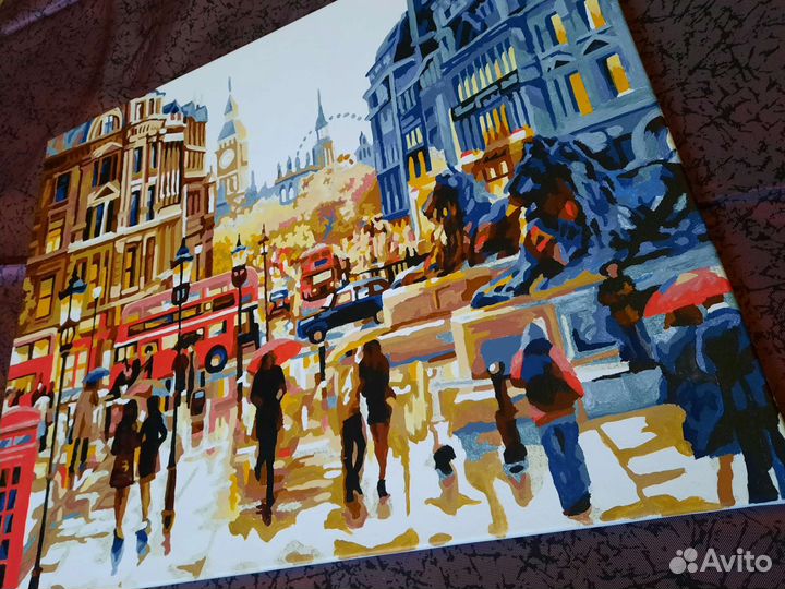 Картина по номерам «Осень в Лондоне», 7C-0017