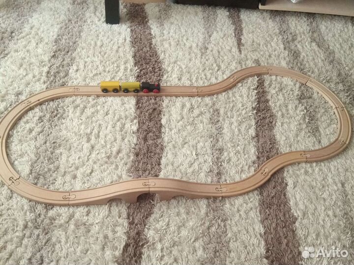 Железная дорога деревянная