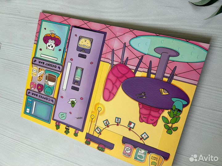 Книжка кукольный домик