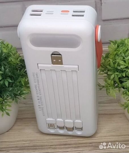 Повербанк 50000 mah на солнечной батарее