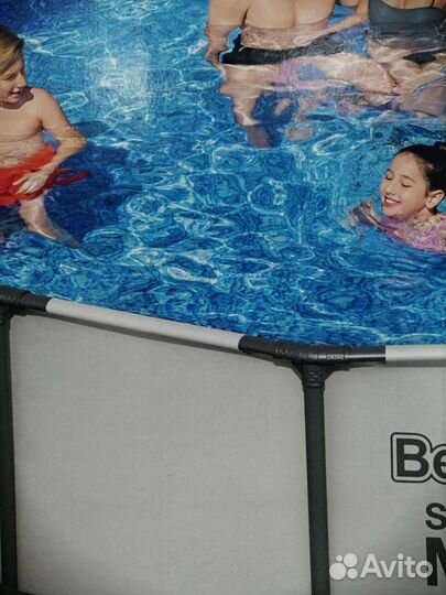 Бассейн 427х122cм Bestway Steel Pro Max комплект