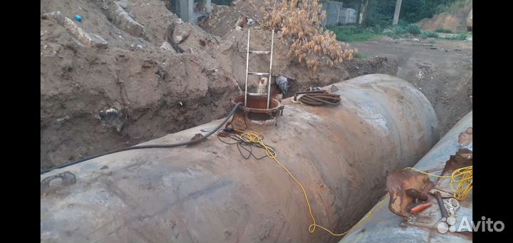 Резервуары, емкости гсм чистим от шлама