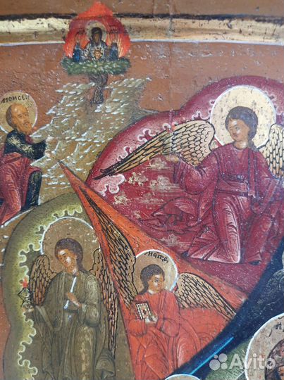 Старинные иконы. Неопалимая купина