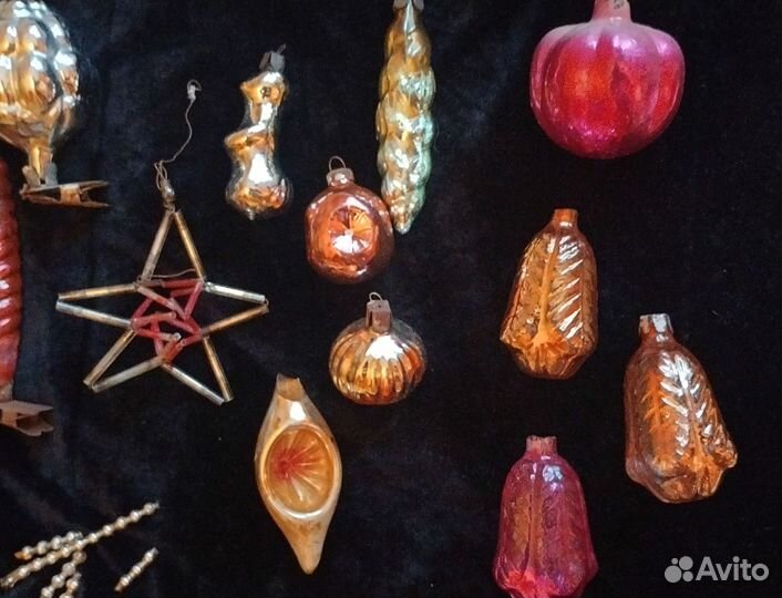 Елочные игрушки СССР