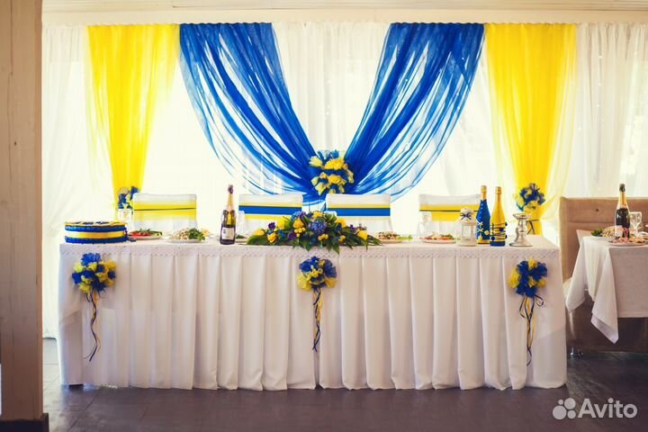 Украшение зала