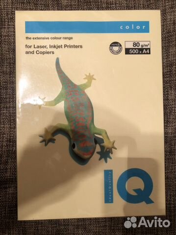 Бумага для принтера и мфу A4 mondi iQ color YE23