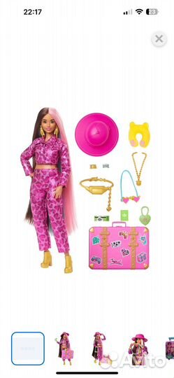 Кукла Barbie Extra fly safari