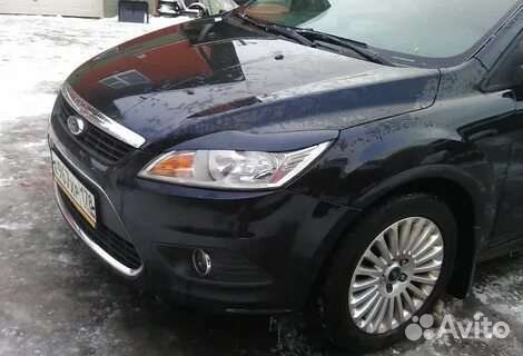 Реснички на фары (форд фокус 2)