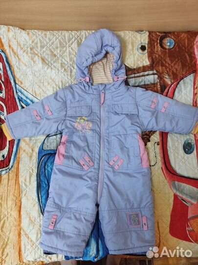 Детский демисезонный комбинезон 68