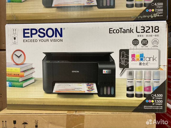 Цветной принтер epson l3218