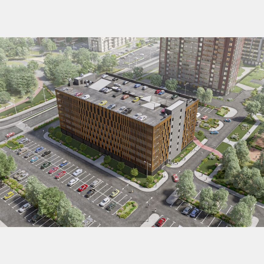 2-к. квартира, 55,9 м², 4/23 эт.