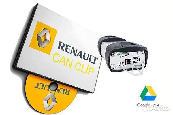 Renault Can Clip v221 до 2022года под Сканматик 2