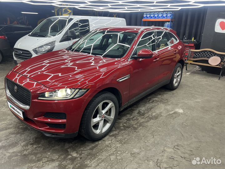 Jaguar F-Pace 2.0 AT, 2018, 120 000 км