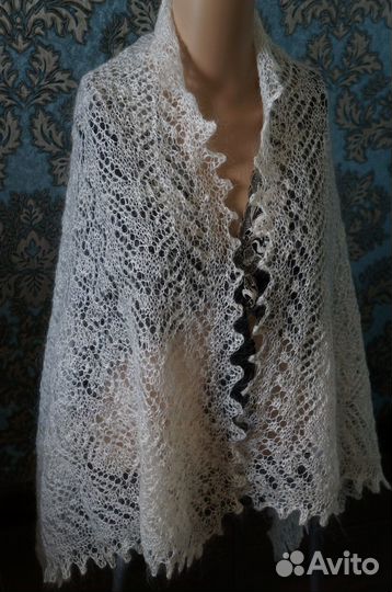 Пуховый палантин