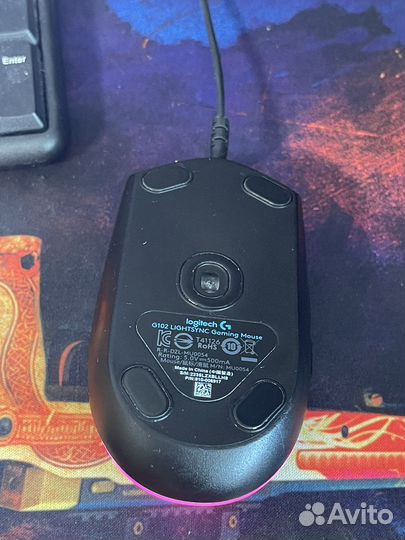 Игровая мышь logitech g102