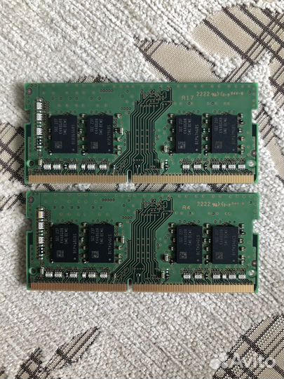 Оперативная память для ноутбука ddr4 8gb*2