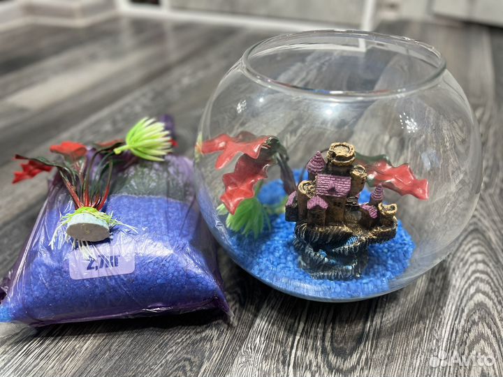 Аквариум круглый