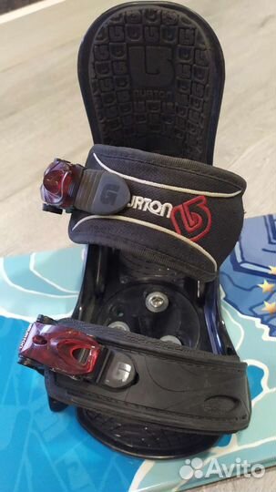 Сноуборд Burton Chopper/крепления Burton freestyle