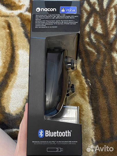 Беспроводной контроллер Nacon Asymetric для PS4