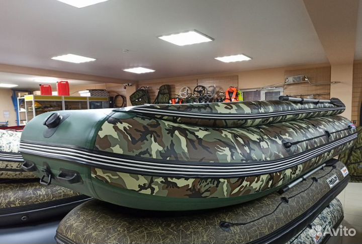 Лодка mishimo family lite 370 камуфляж