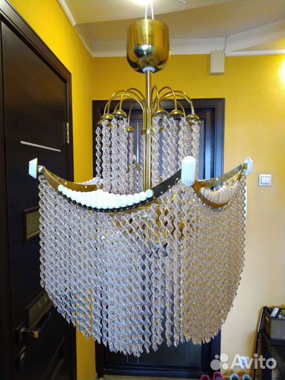 Люстра хрустальная 