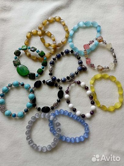 Браслеты из натурального камня