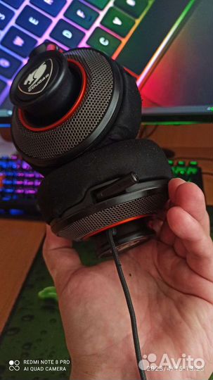 Игровые наушники с микрофоном