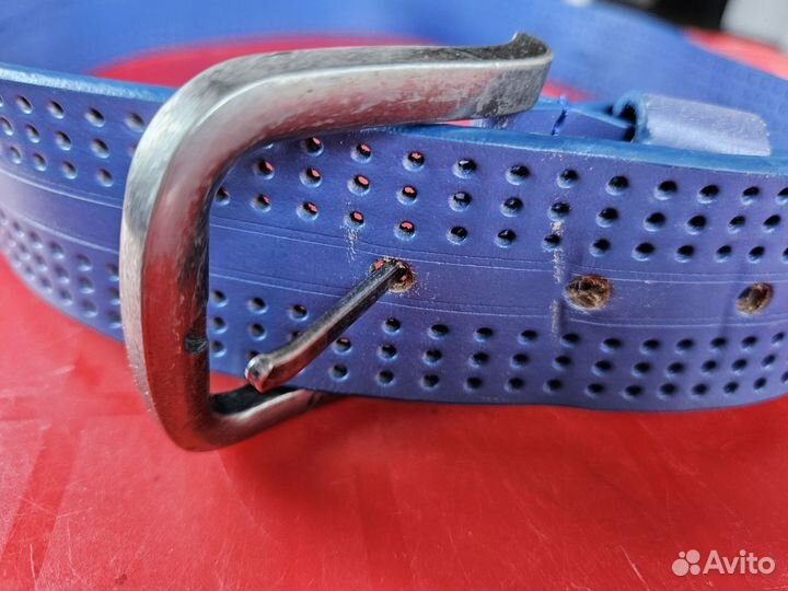 Ремень кожаный с пряжкой Griffon