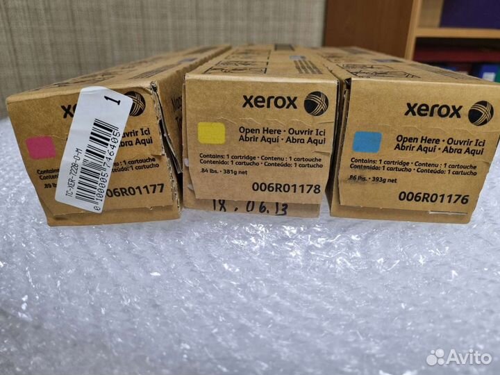 Картридж 006R01176,006R01177,006R01178