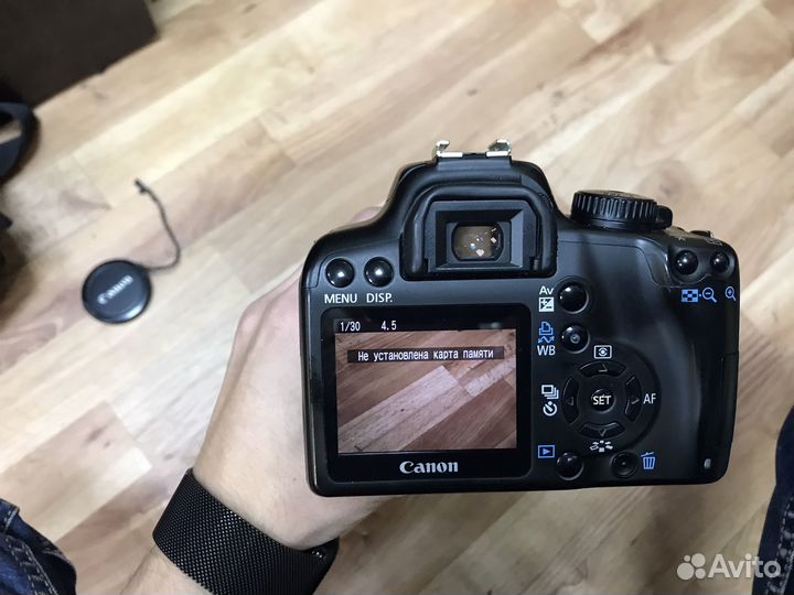 Зеркальный фотоаппарат canon eos 1000d