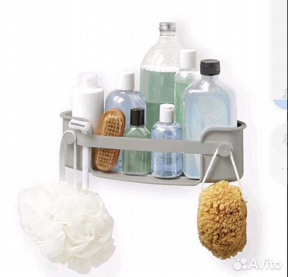 Угловая полка для ванной Германия