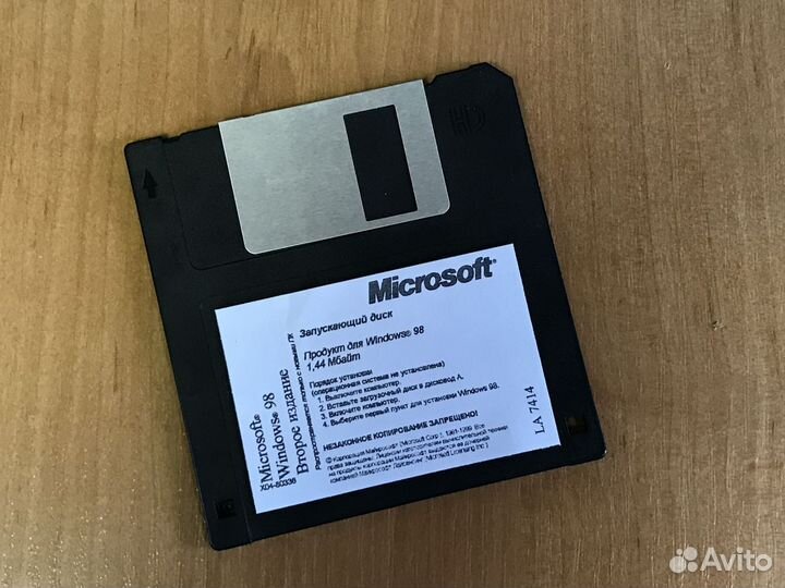 Диск Windows 98 SE