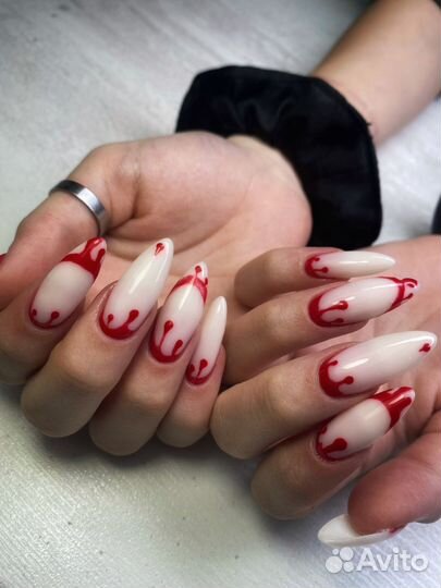 Гель- лак, наращивание -любые дизайны