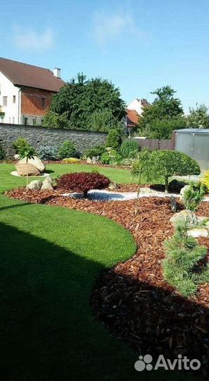 Мульча кора лиственницы