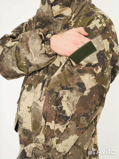 Куртка Горка 5 inruska twin, флис, твил, кмф