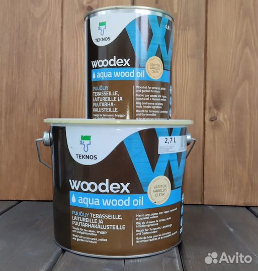 Woodex Aqua Wood Oil Teknos масло для террас Уфа