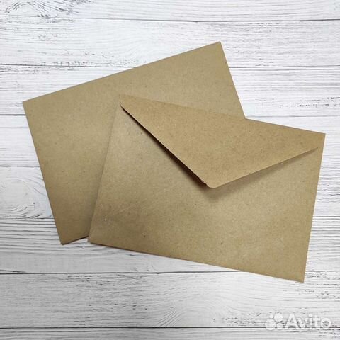 Крафт конверты