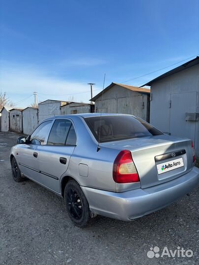 Hyundai Accent 1.5 AT, 2008, 154 114 км