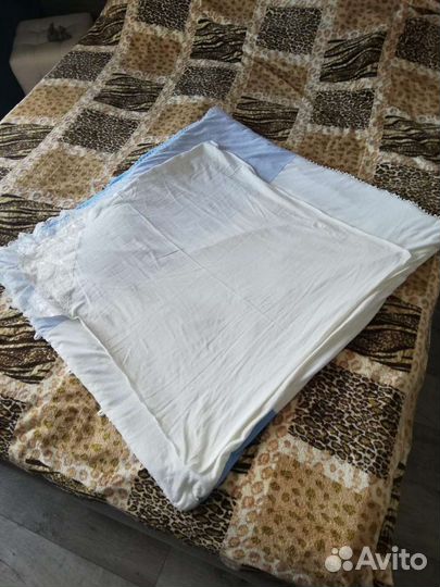 Конверт одеяло на выписку для мальчика