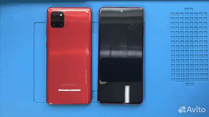 Стекло с заменой на Samsung galaxy Note 10 Lite