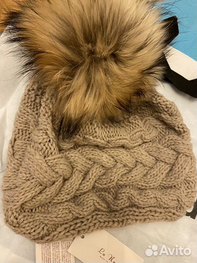 Ermanno scervino шапка кашемир