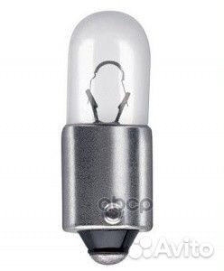 Автолампа T4W Replacement bulb 12V 4W Ba9s