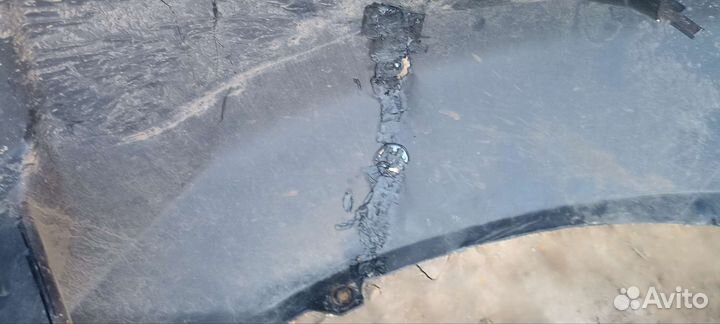 Передний бампер на Ford transit