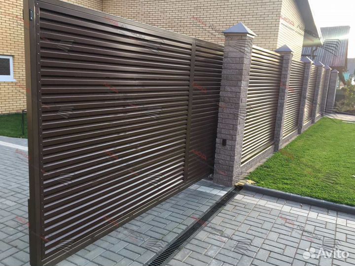 Забор-жалюзи