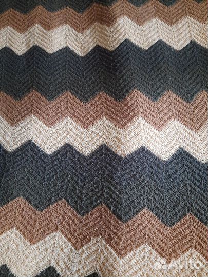 Плед вязаный