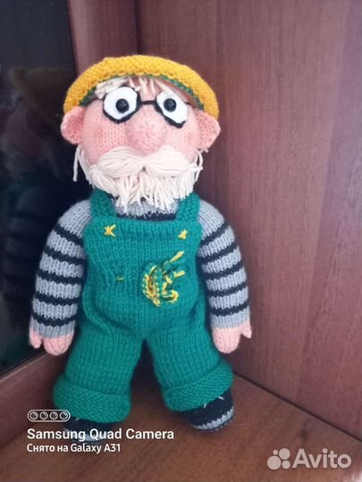 Вязаные игрушки новые