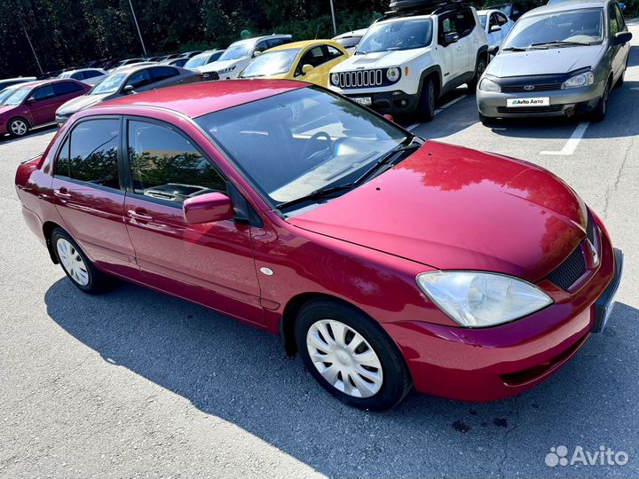 Mitsubishi Lancer 1.6 AT, 2005, 210 000 км