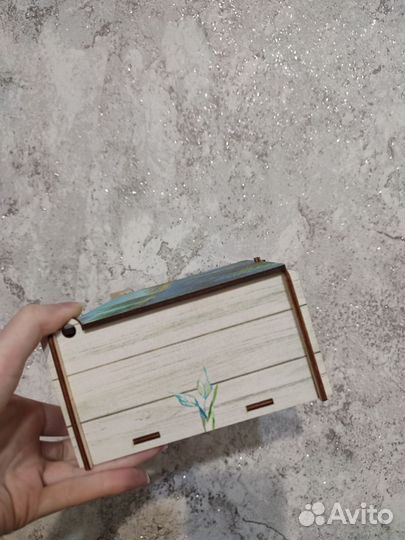 Шкатулка для украшений дерево